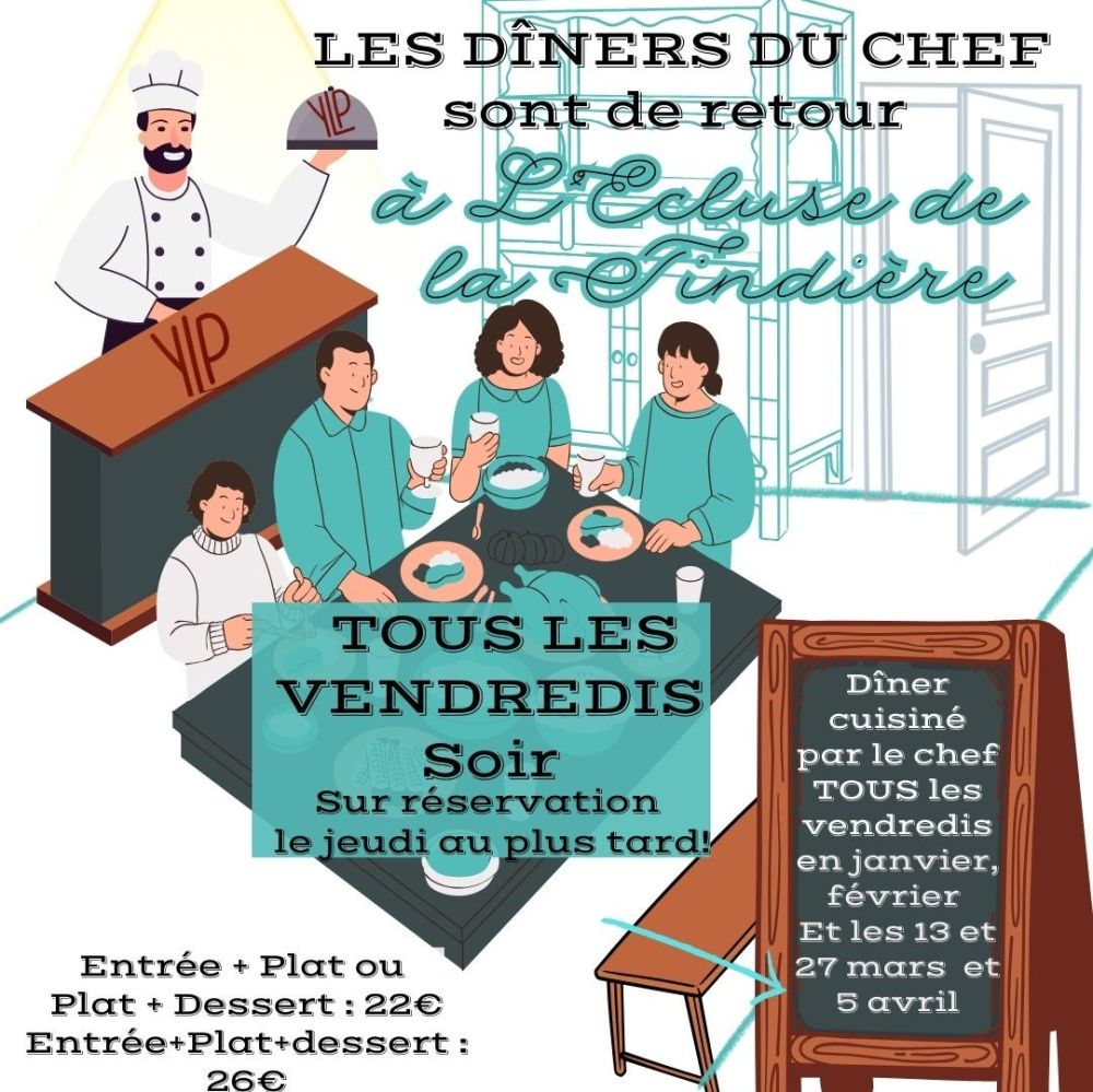 D&icirc;ner du chef