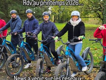 Merci a tous pour cette belle saison qui s achève... de nombreuses nouveautés en construction, nouveaux parcours, nouvelles prestations, nouveaux...