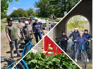 La trottinette tout terrain, c est aussi tous-temps et toutes-saisons 😁😁...
Bravo aux aventuriers du Printemps