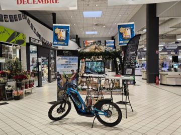 Plus d idée pour Noël ? Offrez une randonnee en Trottinette tout terrain électrique et venez nous retrouver aujourd'hui au Super U de Carquefou ou...